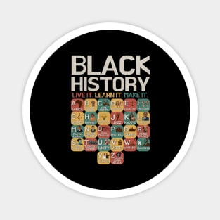 Heroes-of-black-history Magnet